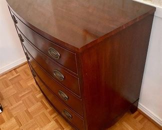 50 – $795 Mahogany set of 2 chest drawers from KINDEL Grand Rapids MI 35”L x 34”T x 19”D