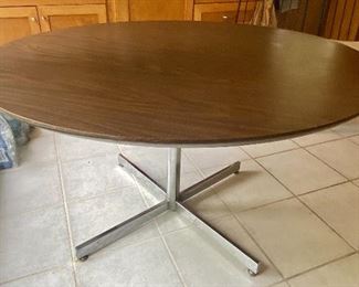 53- $250  Mid century modern formica top (never uncovered) 4’W x 28”T