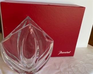 $180 Baccarat France with part of box 