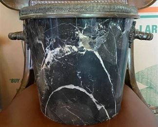 Vintage ice bucket, very heavy.  10"x13"  Great condition.  $25.00