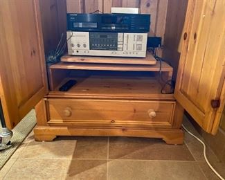 Receiver and CD Player not included