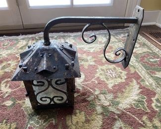 Vintage outdoor lantern from England