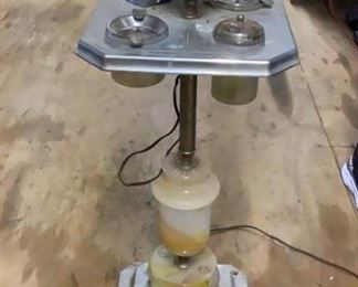 MICO ART DECO LIGHTED SMOKING STAND