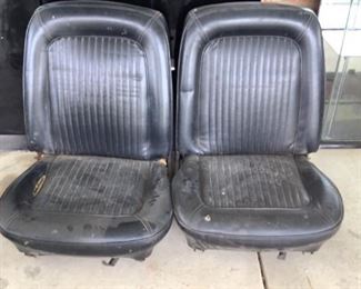 MID 1960'S FORD MUSTANG LEATHER SEATS