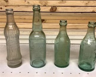 DETROIT POP AND BEER BOTTLES