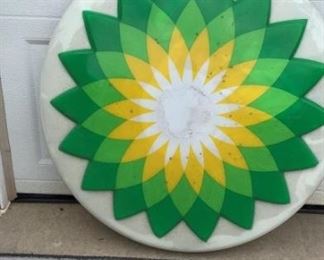 BP GAS STATION SIGN