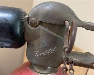 Vintage Randolf Co2 extinguisher. 