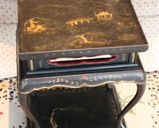Chinese ebonized stand