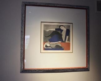 Will Barnet lithograph