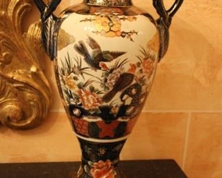 Pair Japanese vases