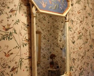 Greenbaums hand painted mirror