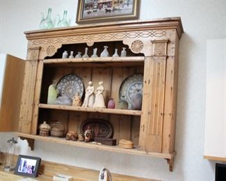 Antique Dutch wall shelf