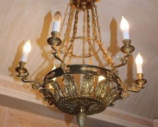 French empire style chandelier