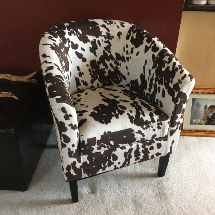one of 2 pony chairs