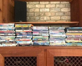 lots of DVDs