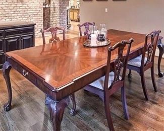 Henkel Harris dining table (and 4 chairs, priced separately)
