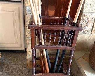 Vintage umbrella stand