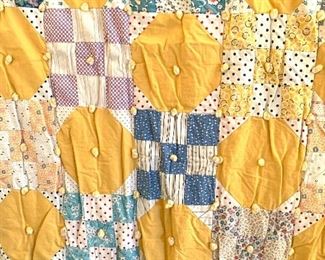 old handmade quilt
