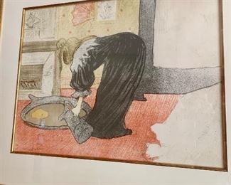 Toulouse Lautrec framed print