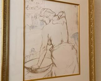 Toulouse Lautrec framed print