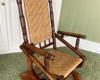 Antique platform rocker