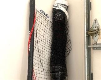 large badminton net