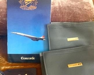 British Airways Concorde jet amenities