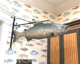 over 36” long tin fish
