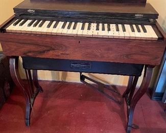 antique rosewood Melodeon