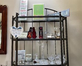 Waterford Crystal, signs, various items