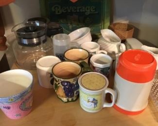 Kitchen - cups, thermos