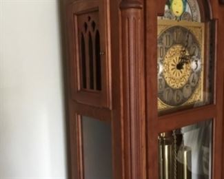 Grandfather clock - side view
