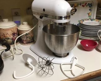 Kitchen aid mixer!!! Think of the cake you’ll bake!!!