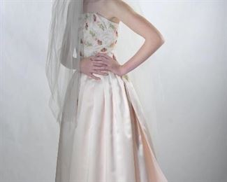 Sephira, #1069, size 4, strapless wedding gown, $4,109