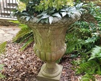 36" Height  Cement Planter