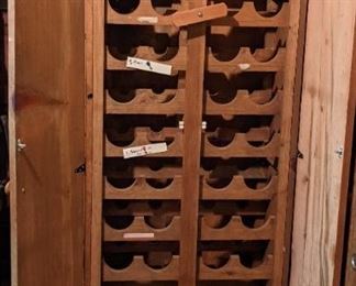 56 bottle wine rack
