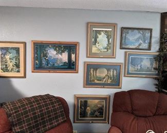 Maxfield and Fox prints