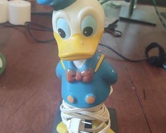 Vintage Donald Duck Lamp