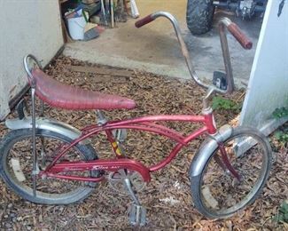 Vintage One Owner Schwinn Sting Ray Bicycle