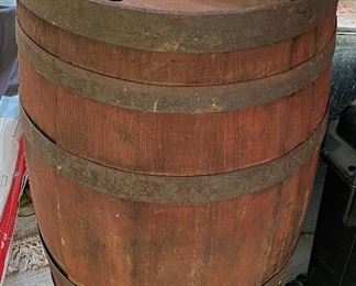 Vintage Oak Barrel