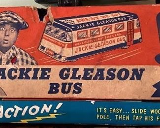 New old Stock Jackie Gleason Bus