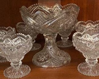 Lots of Vintage Glass Ware