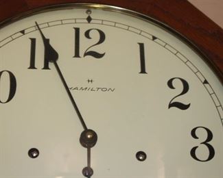 Hamilton wall clock