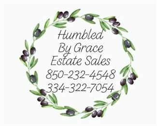 Humbled by Grace Estate Sales
For assistance with an Estate Sale. For Living Estates, Downsizing or Estate Liquidations call us Alabama! Lisa Morgan 850-232-4548 and Sarita Ritter 334-322-7054