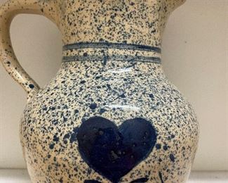 Pottery pitcher