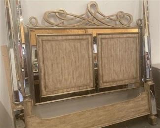 King Bed Frame Mirror Trim