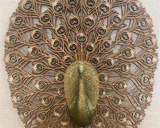 Large Vintage Burwood Peacock