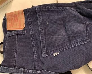 Vintage Levi Corduroy jeans.
