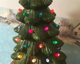 Larger Ceramic Christmas Tree