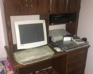 Computer, Desk and Office Equipment
